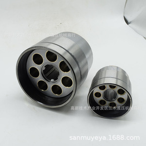 Bloc-cylindres Luosheng 10MCY14-1B 25MCY14-1B 63MCY14-1B 80YCY14-1 en acier inoxydable pour pompe à piston hydraulique - Product Image 4