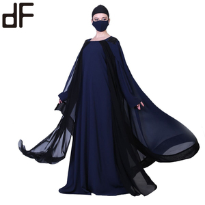 OEM Latest Design Arabic <strong>Abaya</strong> for Women <strong>Beautiful</strong> Dubai Kaftan Dress Casual Long-Sleeved Jalabiya Jubah <strong>Abaya</strong> Plus Size Two - Product Image 6