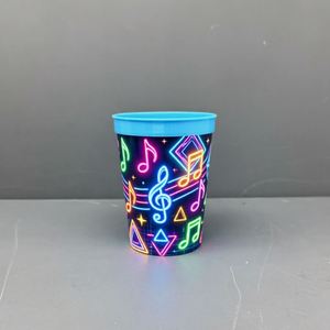 <b>Reusable</b> Stadium <b>Cups</b> Color Changing Assorted Size Pack With Straw Lid Combo New Arrival for Football Games PRS - Product Image 6