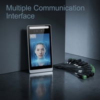 Máquina de Control de Asistencia y Acceso con Reconocimiento Facial Android de 8 Pulgadas, Sistema Integrado de Reconocimiento Facial con SDK