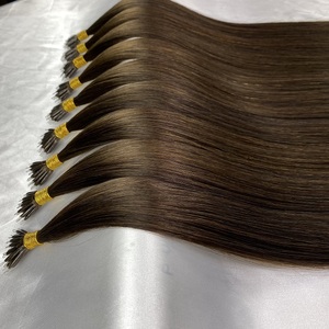 Extensions de cheveux Nano Ring de meilleure qualité 2023, 100% cheveux humains Remy, extensions de cheveux vierges à double brin Nano Ring - Product Image 4