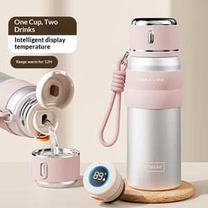 Tasse isotherme intelligente en acier inoxydable 316 de qualité alimentaire, design élégant, luxe léger, tasse à thé portable haut de gamme - Product Image 1