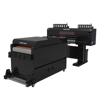 INKGIANT A1 Printer Inkjet kepala ganda Epson I3200 dengan pigmen CMYK DTF dan pengocok bubuk kondisi baru 1 tahun