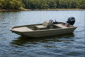 <span class=keywords><strong>Bateau</strong></span> de pêche en aluminium de 4,2 m, soudé, épaisseur 2,5 mm, idéal pour la pêche récréative en lac et en rivière – Vente directe usine - Product Image 3