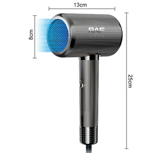 ไดร์เป่าผม RAF Professional 1800W 20000 รอบต่อนาที มอเตอร์พกพา น้ำหนักเบา เสียงเบา ป้องกันความร้อนเกิน R.4606 RAF Professional 1800W - Product Image 6