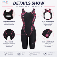 Maillot de bain une pièce imprimé ODM pour femme, en tissu extensible compressif, personnalisé pour la course et l'entraînement – Fabricant