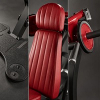 Machine de musculation des épaules, presse à épaules avec poids réglables pour l'entraînement de la force du haut du corps en salle de sport