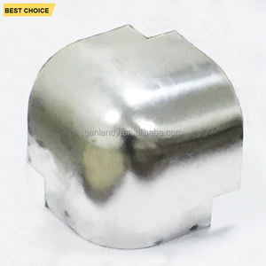 Protection d'angle de carrosserie de camion GL-21119, rayon 36 mm, longueur latérale 101,8 mm, en alliage d'<span class=keywords><strong>aluminium</strong></span>, protection d'angle - Product Image 2