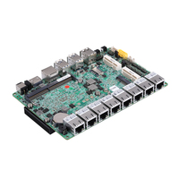 Carte mère Mini ITX Qotom 8e génération 3867U I3 8130U I5 8250U I7 8550U Processeur 8*i211AT Gigabit LAN Réseau Serveur