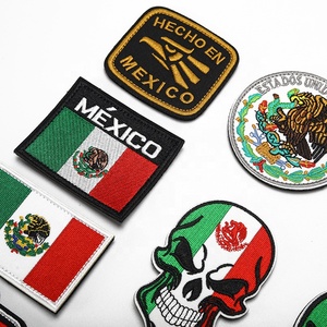 Parches Bordados Estilo <span class=keywords><strong>Mexicano</strong></span> para Ropa, Mochilas, Zapatos, Sombreros y Accesorios, con Cierre de Velcro, Más Vendidos - Product Image 3