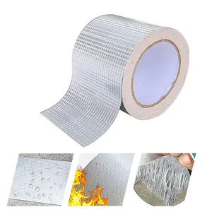 Ruban d'étanchéité en caoutchouc butyle haute densité avec feuille d'aluminium pour réparations de toitures, toitures métalliques et fuites de tuyaux - Product Image 4