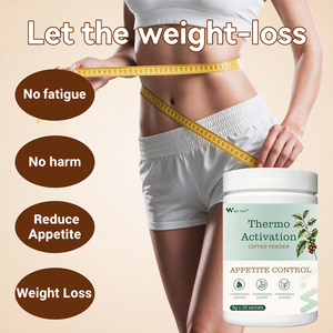 Café en poudre amincissant à activation thermique pour le contrôle de l'appétit, la perte de poids, un <span class=keywords><strong>ventre</strong></span> plat et une silhouette mince (Keto Slim Body Tummy Fit) - Direct Usine - Product Image 1