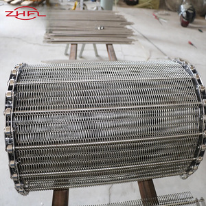 Banda Transportadora de Malla Metálica Tejida de Grado Alimenticio, Resistente al Calor, con Servicios de Soldadura, Doblado y Corte - Product Image 4