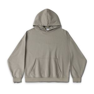 Sweat-shirt à capuche épais décontracté de couleur unie pour homme, taille <span class=keywords><strong>plus</strong></span>, doublé en polaire, sweat-shirt à capuche chaud pour homme, streetwear - Product Image 3