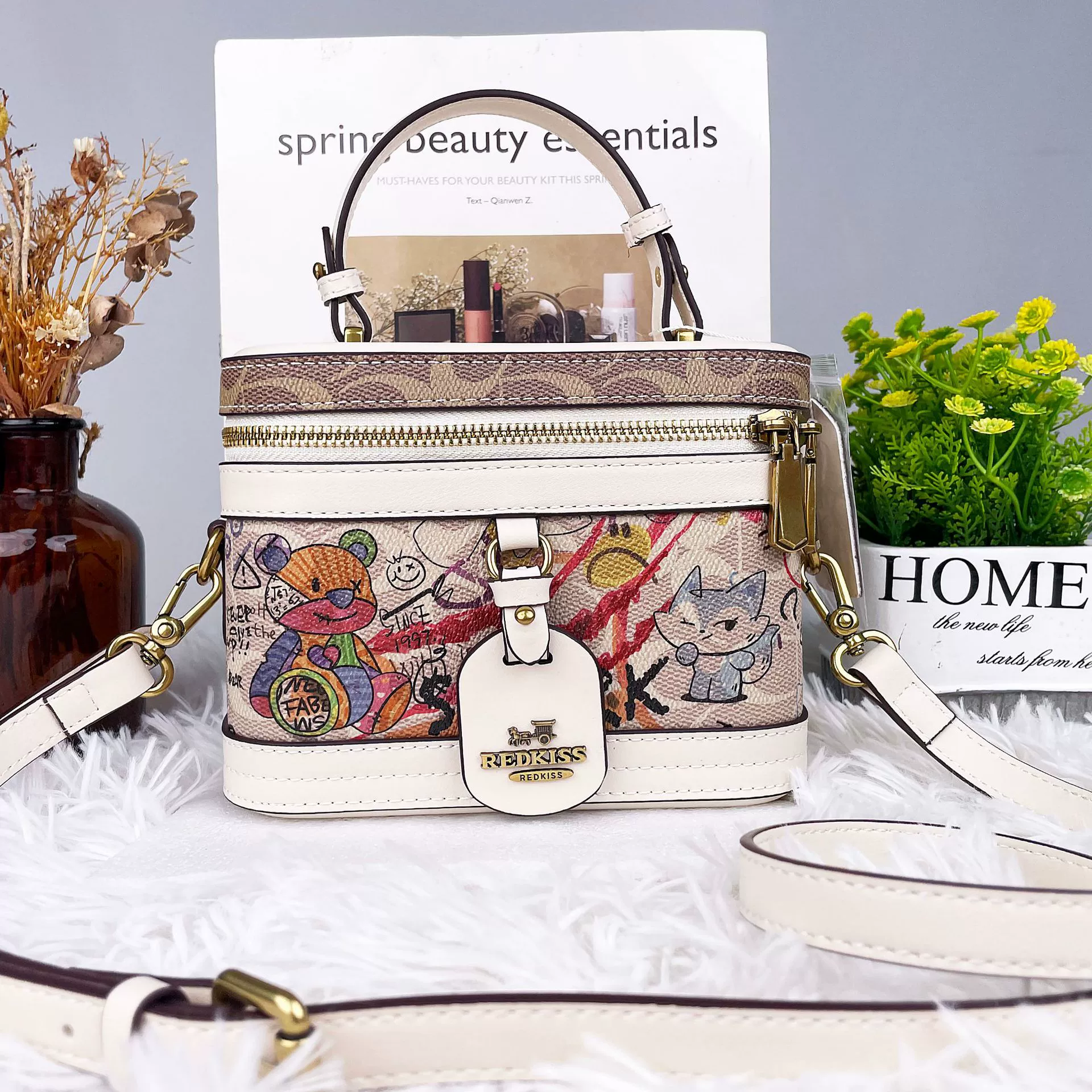 Doodle Blanc 17X9X13CM