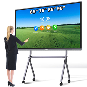 Samidisplay 65 75 86 100 110 inch LCD lớp học tất cả trong một màn hình cảm ứng tương tác phẳng bảng kỹ thuật số bảng thông minh - Product Image 1