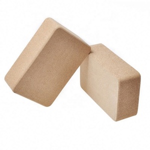 Jinlangte – Ensemble de blocs de yoga en liège naturel de haute qualité avec logo personnalisé, marque privée - Product Image 3