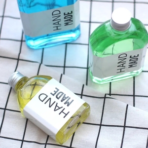 Phẳng Flask chai 100ml 200ml 250ml 350ml 500ml rõ ràng Cold brew nước ép Cà Phê chai thủy tinh cho nước giải khát bán buôn - Product Image 3