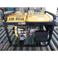 Générateur diesel à châssis ouvert 2KW GEEMKA KK2500 2.5kva refroidi par air 220V/50Hz 12V DC démarrage électrique monocylindre 4 temps Chine
