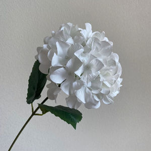 人造花批发豪华大号白色绿色粉色蓝色真花触感丝绸人造花绣球花婚礼用 - Product Image 6