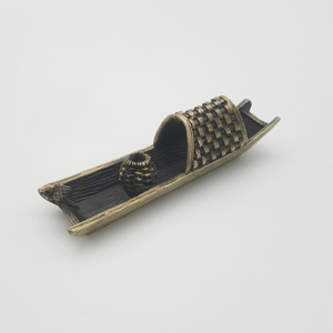 <span class=keywords><strong>Creativa</strong></span> de Mano tallada pequeño barco forma de Metal incienso insertar hogar incienso herramienta Accesorios - Product Image 3