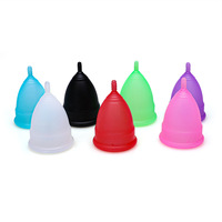 Copa menstrual femenina J1105, vaso menstrual de silicona personalizado
