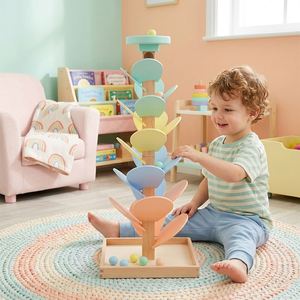 Nouveau Jouet Musical Éducatif Montessori en <span class=keywords><strong>Bois</strong></span> pour Bébés et Enfants, Arbre Musical aux Couleurs Macaron avec 4 Types de <span class=keywords><strong>Perles</strong></span>, Instrument de Musique pour Enfants - Product Image 4
