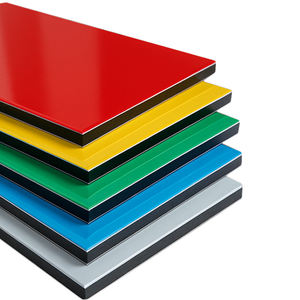 2mm 6mm ACP ACM Enseigne 1.5*<span class=keywords><strong>4m</strong></span> Feuilles de panneaux composites en aluminium pour façade de magasin - Product Image 3