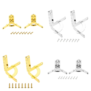 Charnières pliantes à 90 degrés pour présentoir à bijoux, support de couvercle en forme de L, accessoires de quincaillerie pour boîte en bois - Product Image 3