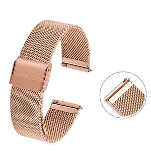 Bracelet en acier inoxydable Milan à mailles fines 0,4 pour Iwatch 8/S9/S8/<span class=keywords><strong>Apple</strong></span> <span class=keywords><strong>Watch7</strong></span> Nouveau Ultra pour Iwatch Bracelet de montre en métal - Product Image 6