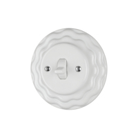 Nouveau design de cadre en porcelaine en forme de dentelle panneau rétro pour prise d'interrupteur mural vintage