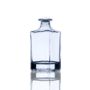 Whisky quadrato trasparente vodka <span class=keywords><strong>bandy</strong></span> 1 litro bottiglie di vetro con coperchio - Product Image 3