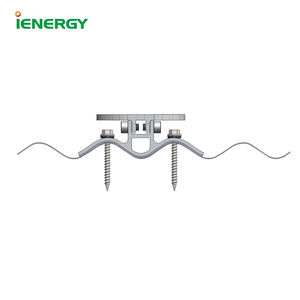 Abrazadera para Panel Solar con Forma de Ola para Techo de Metal Corrugado - Product Image 4