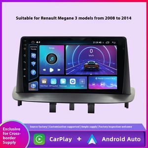 Navigateur GPS Android Auto 9 pouces, écran Full HD, connexion USB, garantie 1 an, Renault Mégane <span class=keywords><strong>3</strong></span>, tableau de bord automobile - Product Image 6