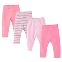 Newborn Baby Footed Pants, Soft Cotton, Infant Joggers