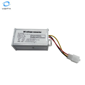 Convertidor reductor de CC a CC de 36V 48V 72V 96V a 12V 10A para scooter, precio de fábrica - Product Image 2