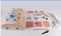 Kit de simulateur de laparoscopie avec mannequin d'entraînement et système de formation à port unique abdominal