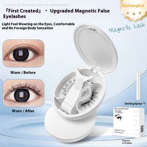 2025 संस्करण व्यक्तिगत पुनः प्रयोज्य नरम चुंबकीय पलकों को गोंद के बिना तय किया गया - Product Image 5