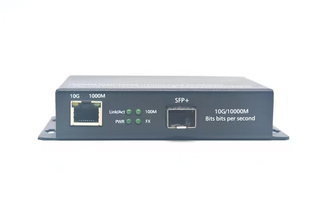 10G SFP+ Fiber Media Converter Unmanaged Optical Fiber Converter