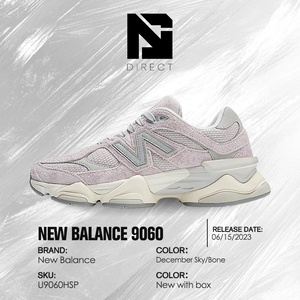New Balance 9060 'December Sky' Men's Retro Walking Style Shoes Mesh Lace-up Breathable Running Sneakers - Product Image 6
