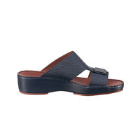 SHIKOL caoutchouc en relief effet serpent sandales arabes pour hommes fabriqués à la main léger 2025 été Mules hommes en cuir véritable pantoufles