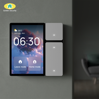 Panneau de Commande Intelligent Tuya Mini de 3,5 Pouces avec Contrôleur IR, Interrupteur à Relais 3 Gang, Produit pour Maison Intelligente
