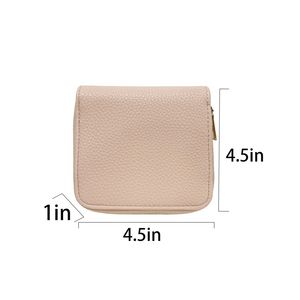 Mini borse colorate in pelle gioielli porta gioielli porta Medicine custodia custodia custodia con cerniera portamonete quadrato piccolo <span class=keywords><strong>portafoglio</strong></span> - Product Image 3