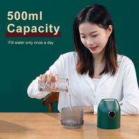 Portable Mini 300ml H2o Spray Mist Humidificadores De Aire Double Humide Aroma Essential Car USB Humidificateurs D'air