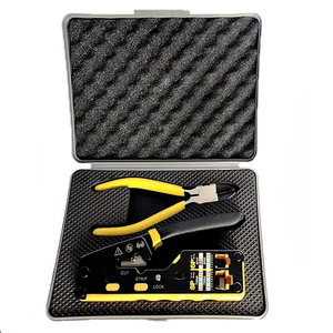 2 trong <span class=keywords><strong>1</strong></span> RJ45 Mạng dụng cụ cầm tay thiết lập cho Cat6 cat6A CAT5 CAT5E dây Ethernet RJ45 vượt qua thông qua thông qua - Product Image 1