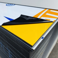 Panneau Composite Double Face Alucobond pour Façade Extérieure, Matériau Aluminium 3mm 4mm