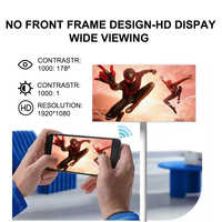 Eimio Android Hot Sale Standby Me 21.5 Inch Smart Tv Led Backlit Wit Touchscreen Draagbare Verplaatsbare Oplaadbare Lcd