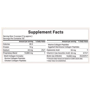 Consegna Rapida, Vendita all'Ingrosso di Polvere di Peptidi di Collagene con Biotina e Vitamina <span class=keywords><strong>C</strong></span>, Integratore Proteico di Collagene per Pelle e Capelli - Product Image 2