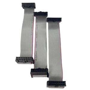 Câble plat IDC isolé en PVC à âme en cuivre gris, 16 broches (2x8P), pas de 2,54 mm, 28 AWG, 115 mm, faisceau de câblage mécanique d'extension - Product Image 3