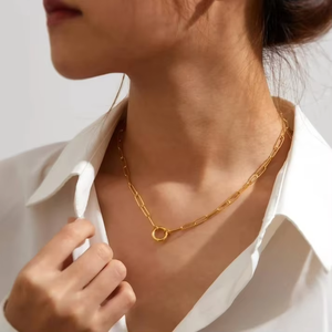 Collar Largo de Perlas Barrocas de Alta Calidad Chapado en Oro de 14K/18K Plata de Ley 925 Venta al Por Mayor de Joyería Fina - Product Image 6